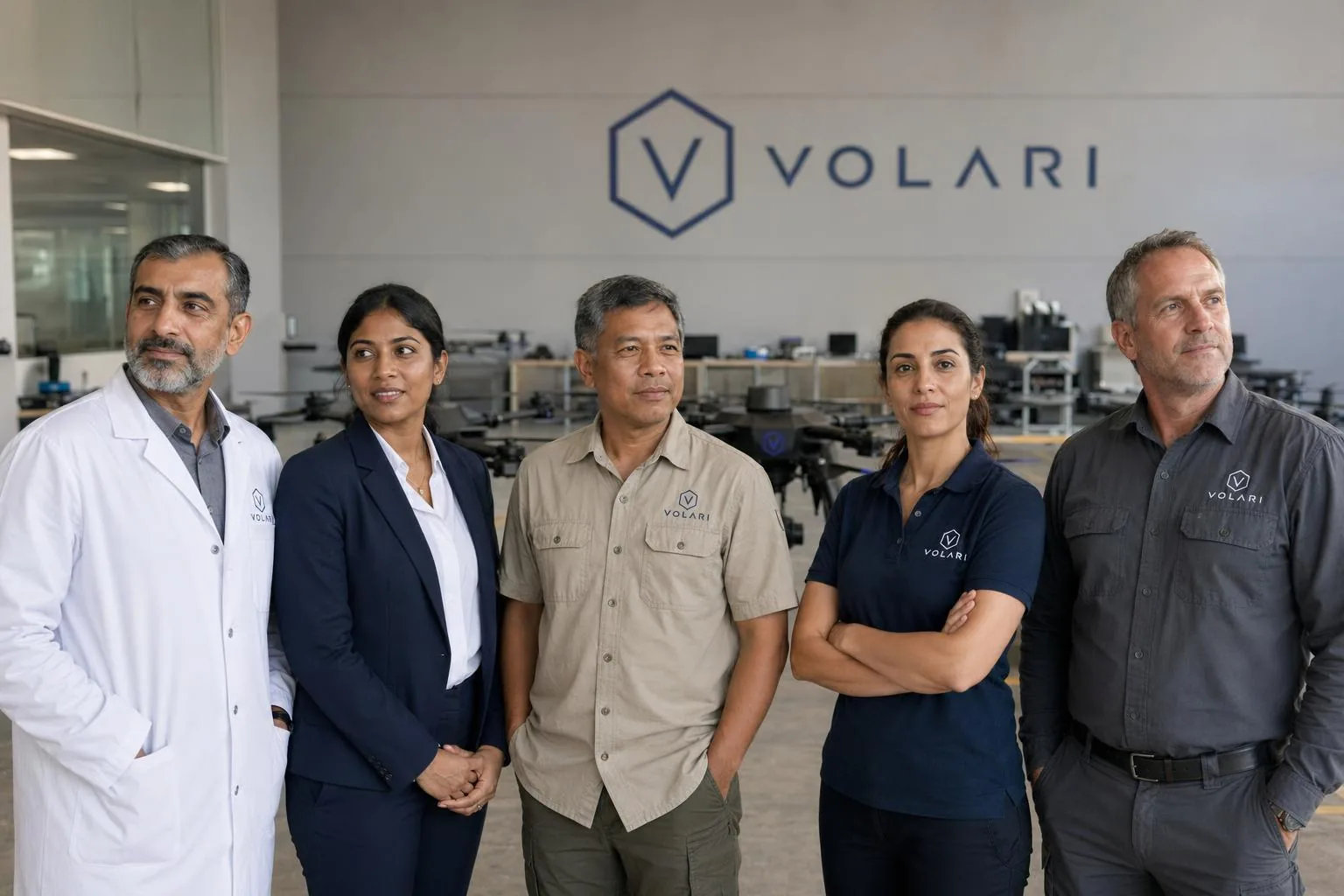 Volari engineering, business, and operations team
